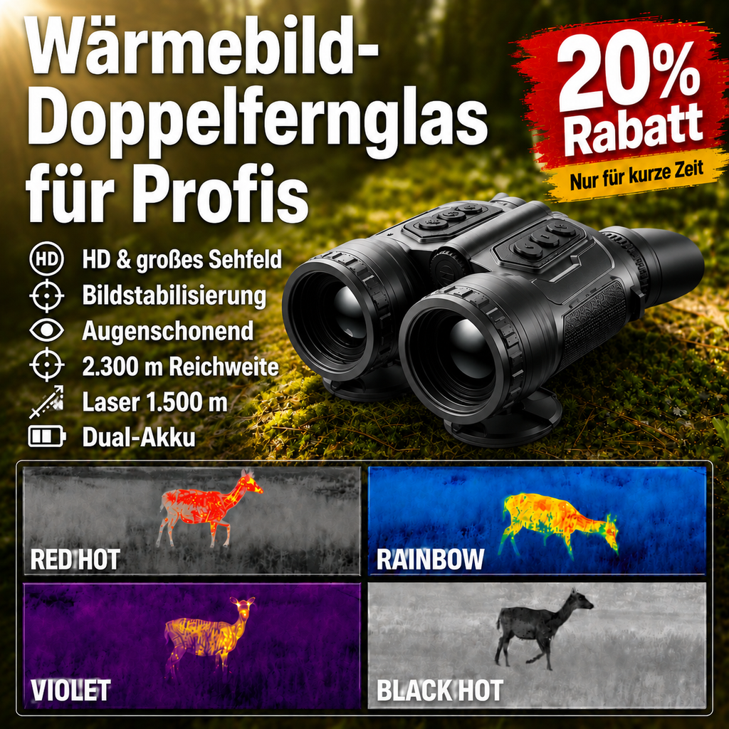 Merger LRF XT50 Wärmebild-Fernglas für Profis